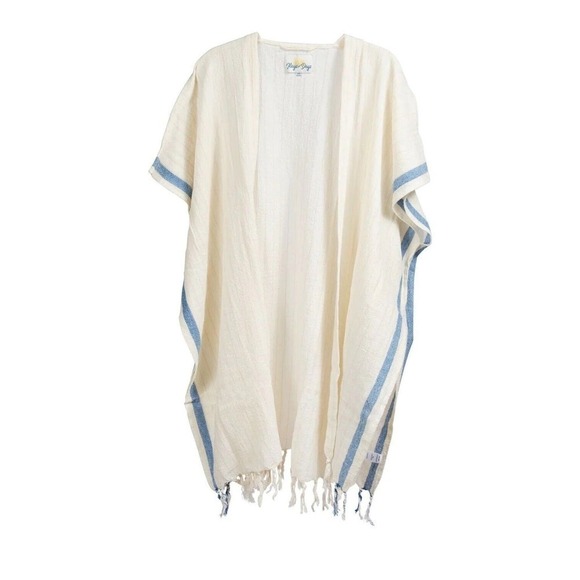 NWT Rays For Days Womens Coco Cabana Beach Coverup O/S Vacation Fringe Swim - Picture 3 of 7